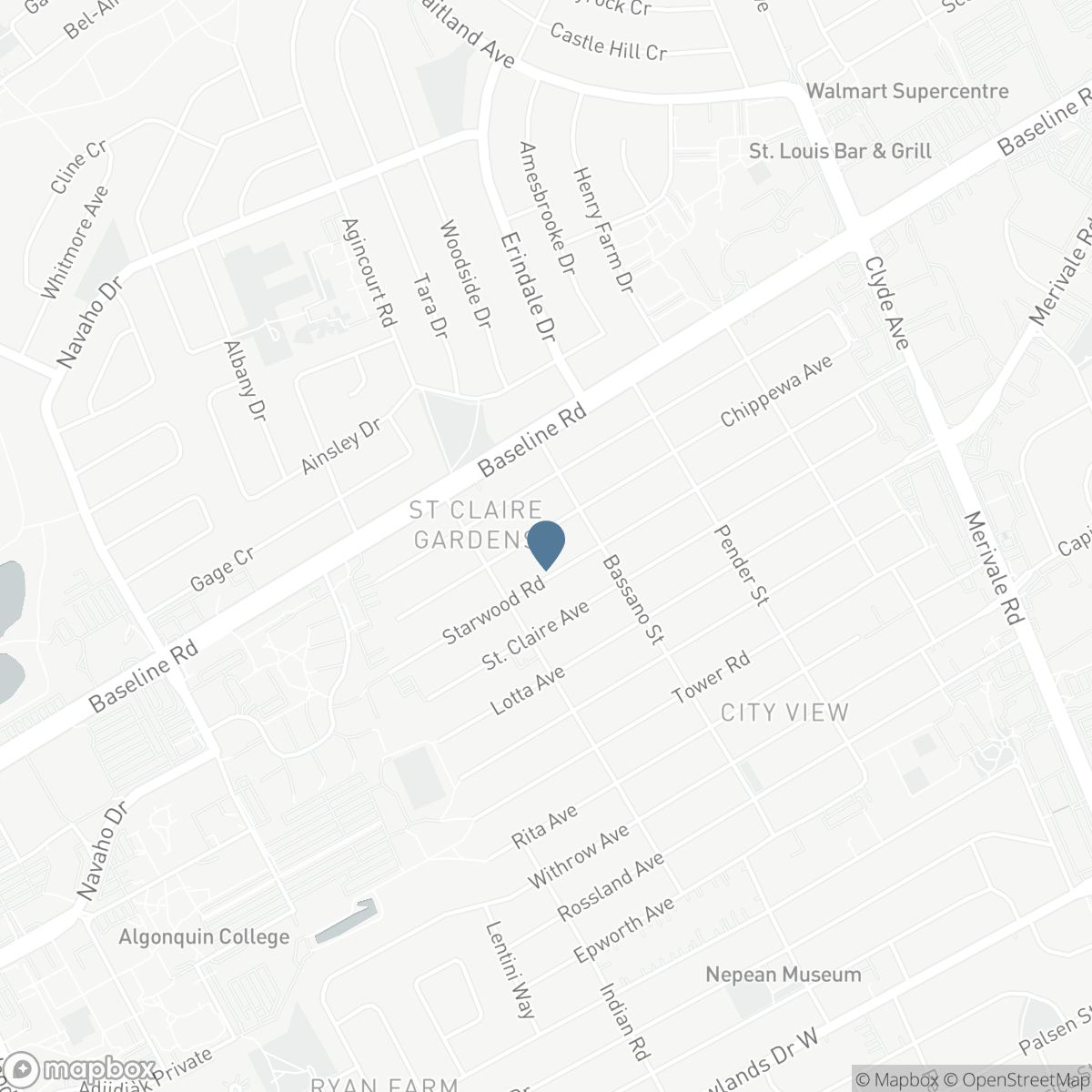 80 CHIPPEWA AVENUE, Ottawa, Ontario K2G 1Y4